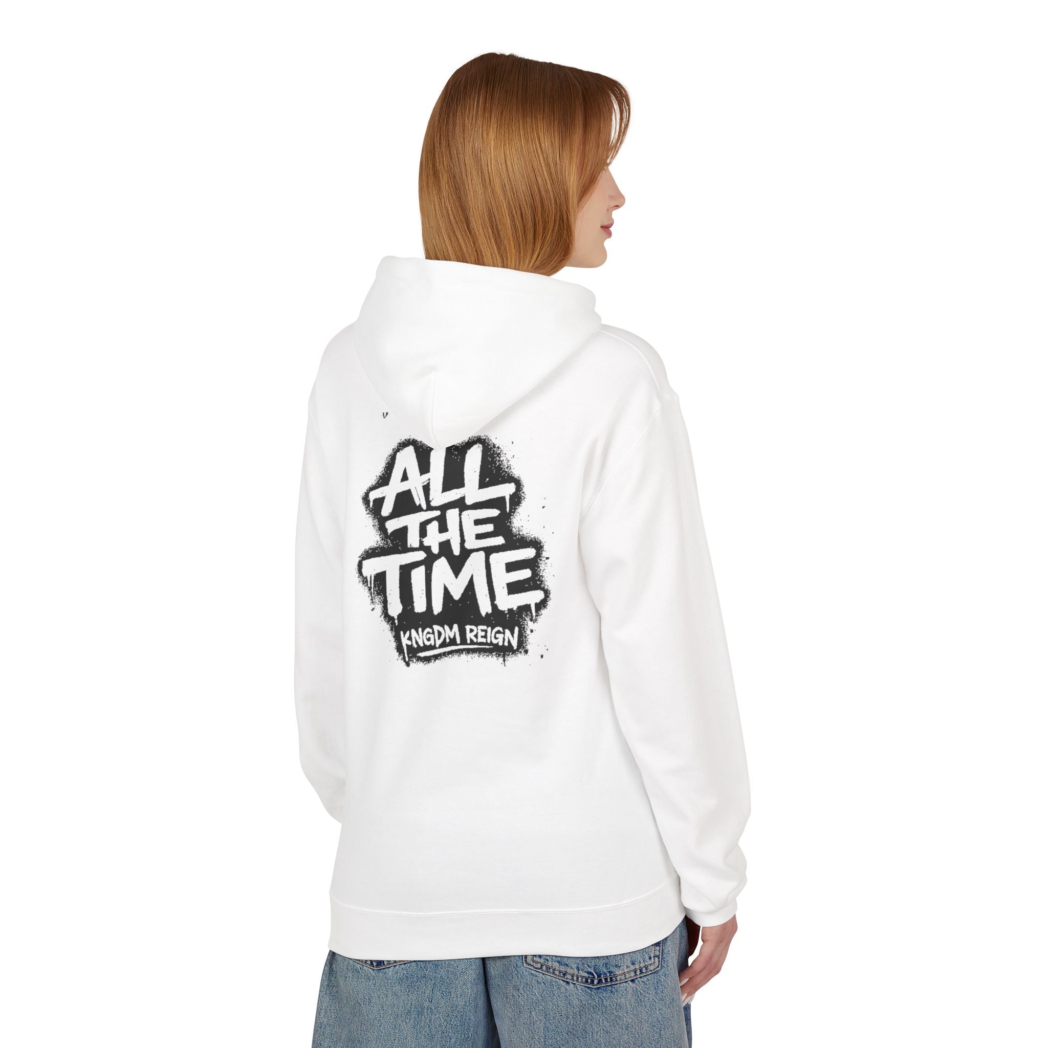 Hoodie — 'God Is Good / All The Time' Faith Graphic Pullover
