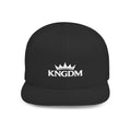Snapback Hat — KN GDM Crown Embroidered Flat-Bill Cap