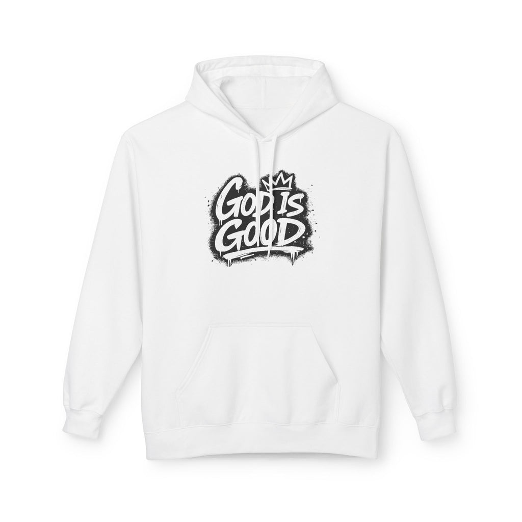 Hoodie — 'God Is Good / All The Time' Faith Graphic Pullover